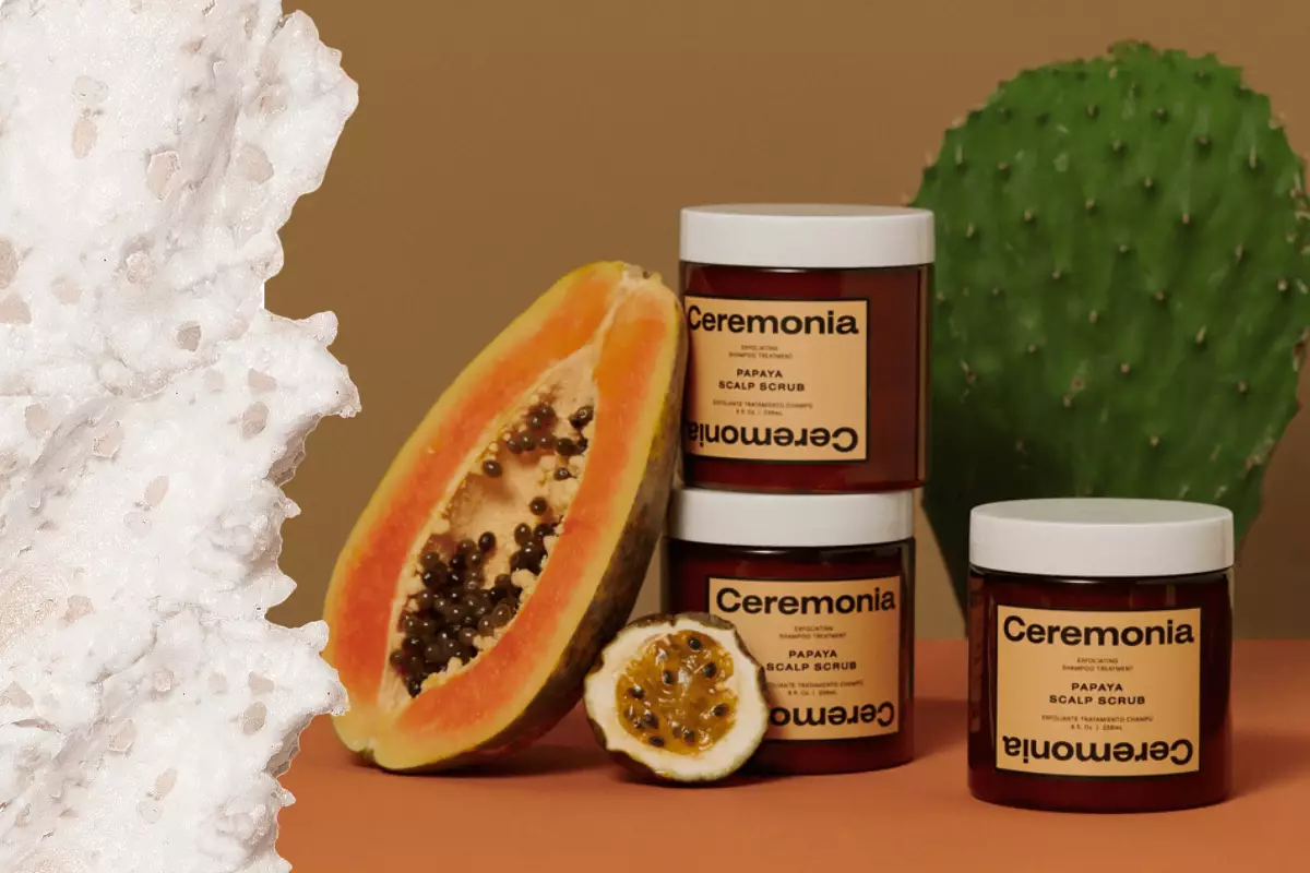 Scalp Scrub de papaya