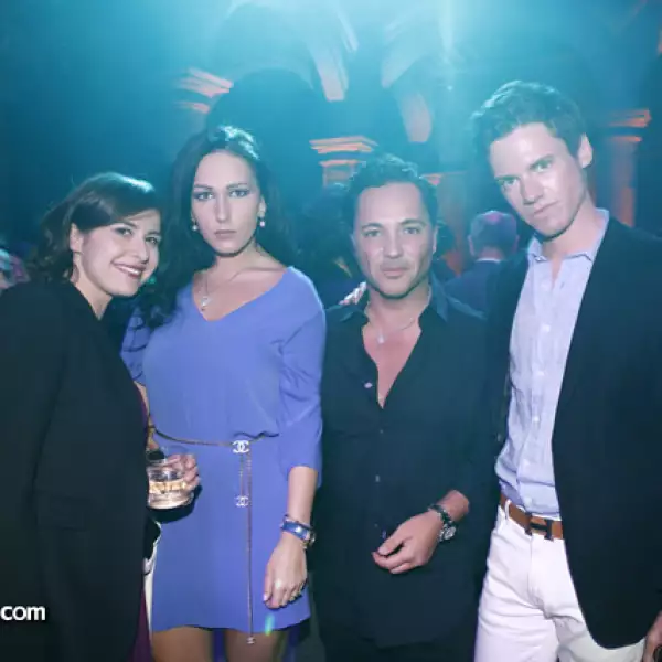 Valeria Bertoli, Irina y Héctor Bitar y Christopher Wolf