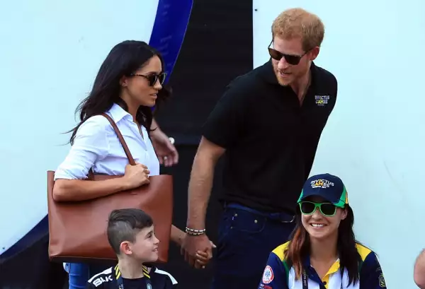 Meghan Markle y el príncipe Harry