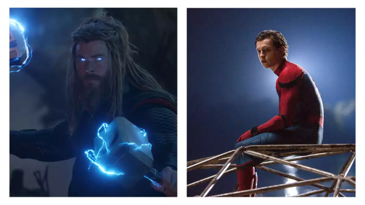 Chris Hemsworth y Tom Holland