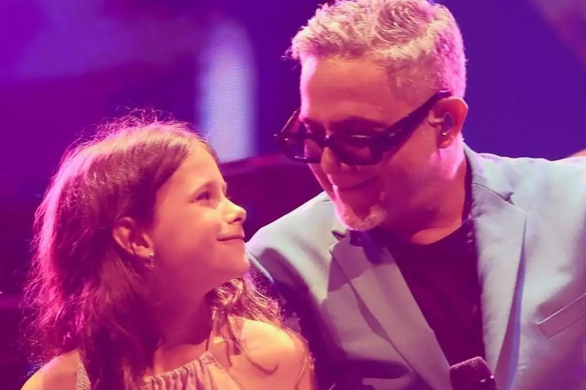 Alma Sanz Perera hija de Alejandro Sanz