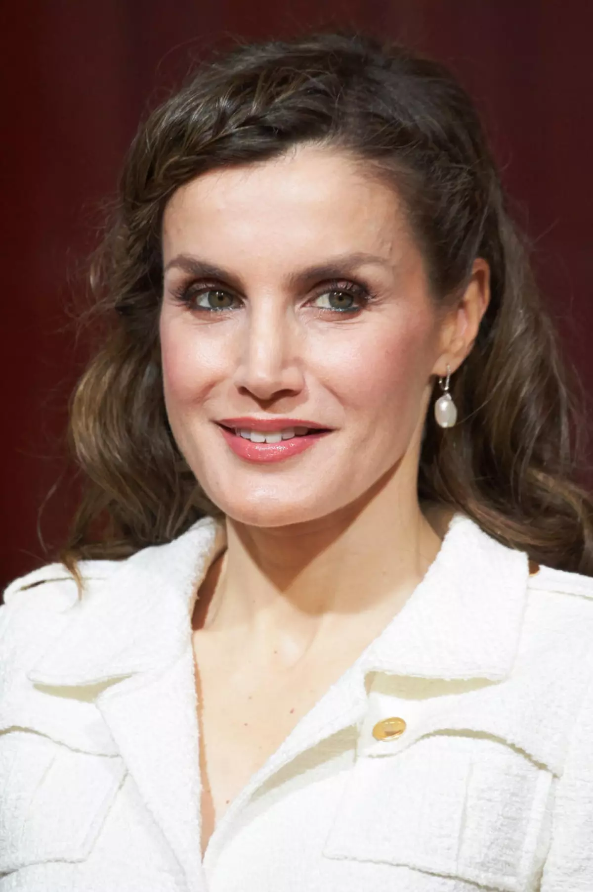 reina letizia con trenzas