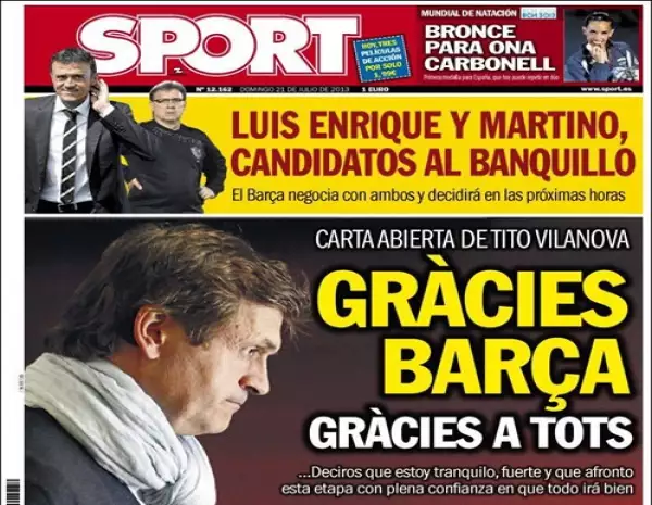 Los reyes salientes y la sangre nueva al trono.