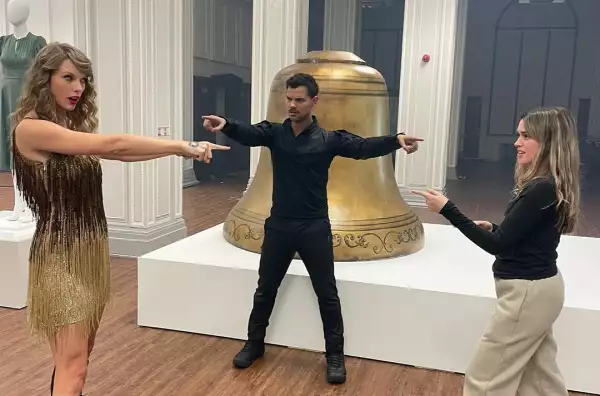 Taylor Swift, Taylor Lautner y su esposa Taylor