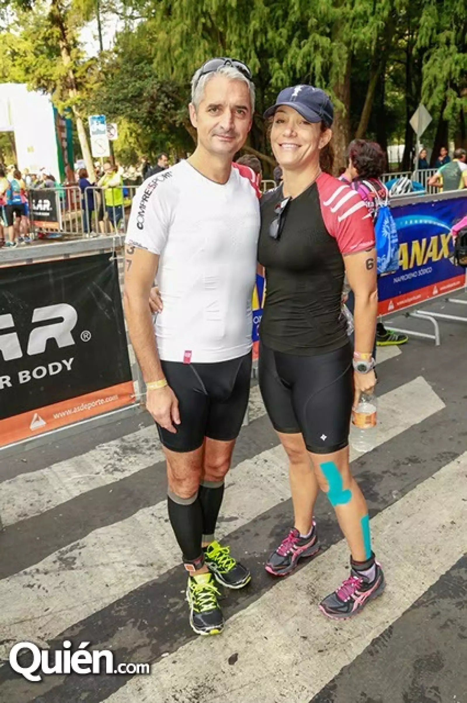 Jean Louis y Samantha Guisset