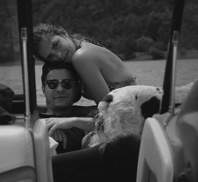 María y Diego cumplieron este 25 de marzo dos años de relación.