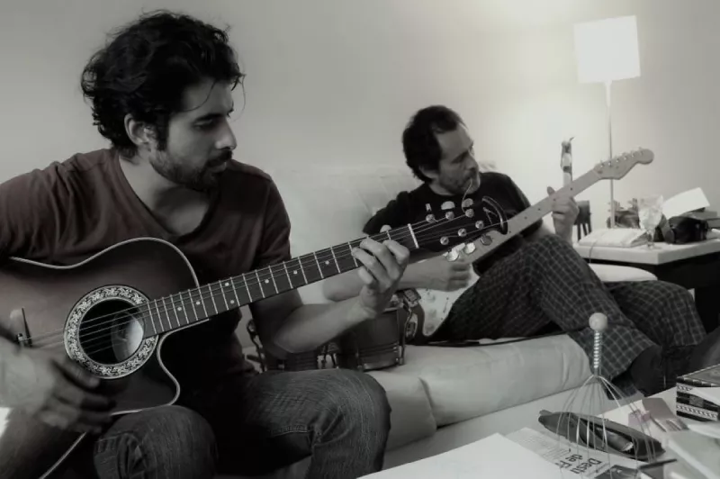 José Ángel y Demian Bichir