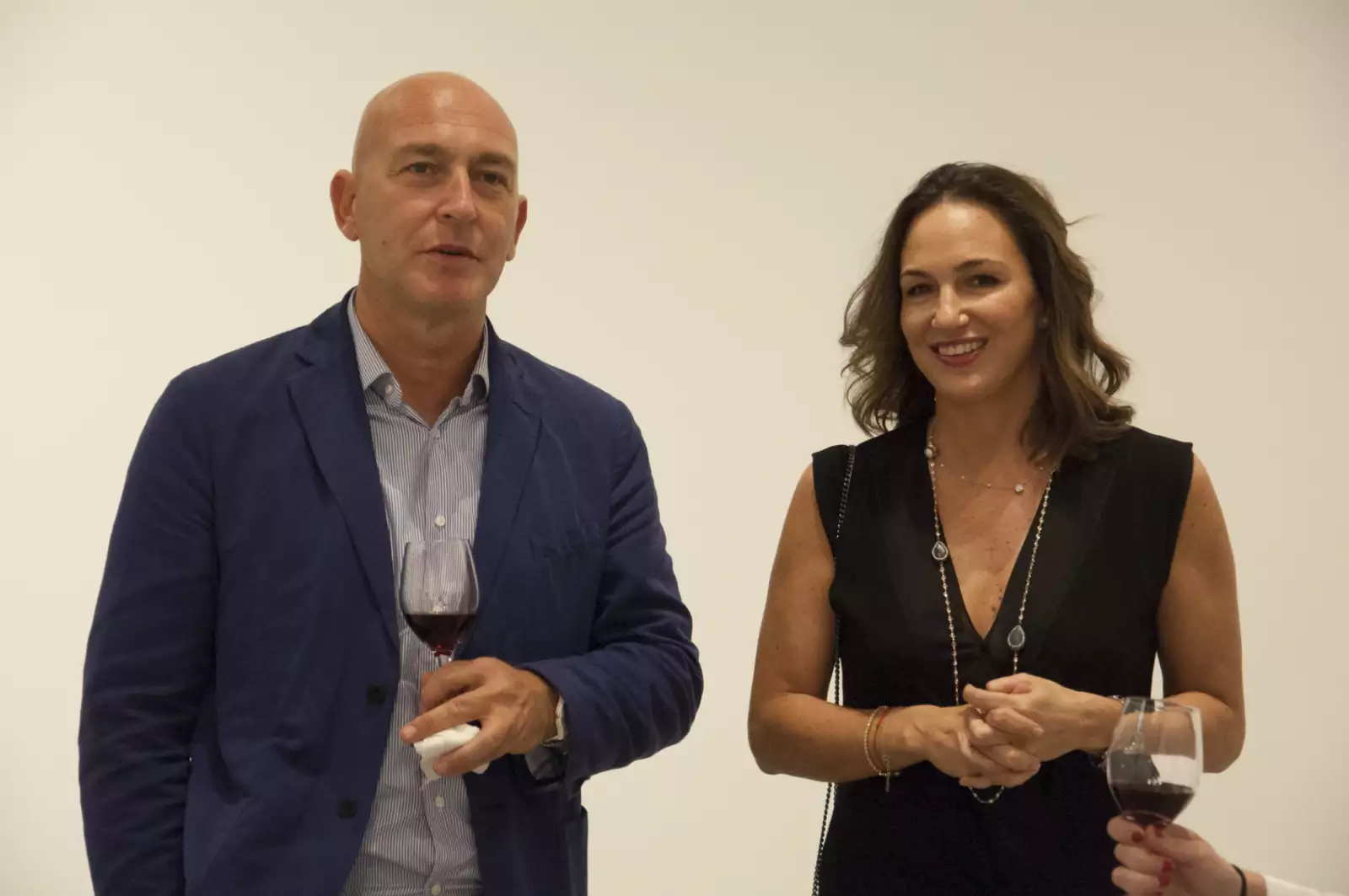 Coctel de la expo de Cándida Hoffer sobre México