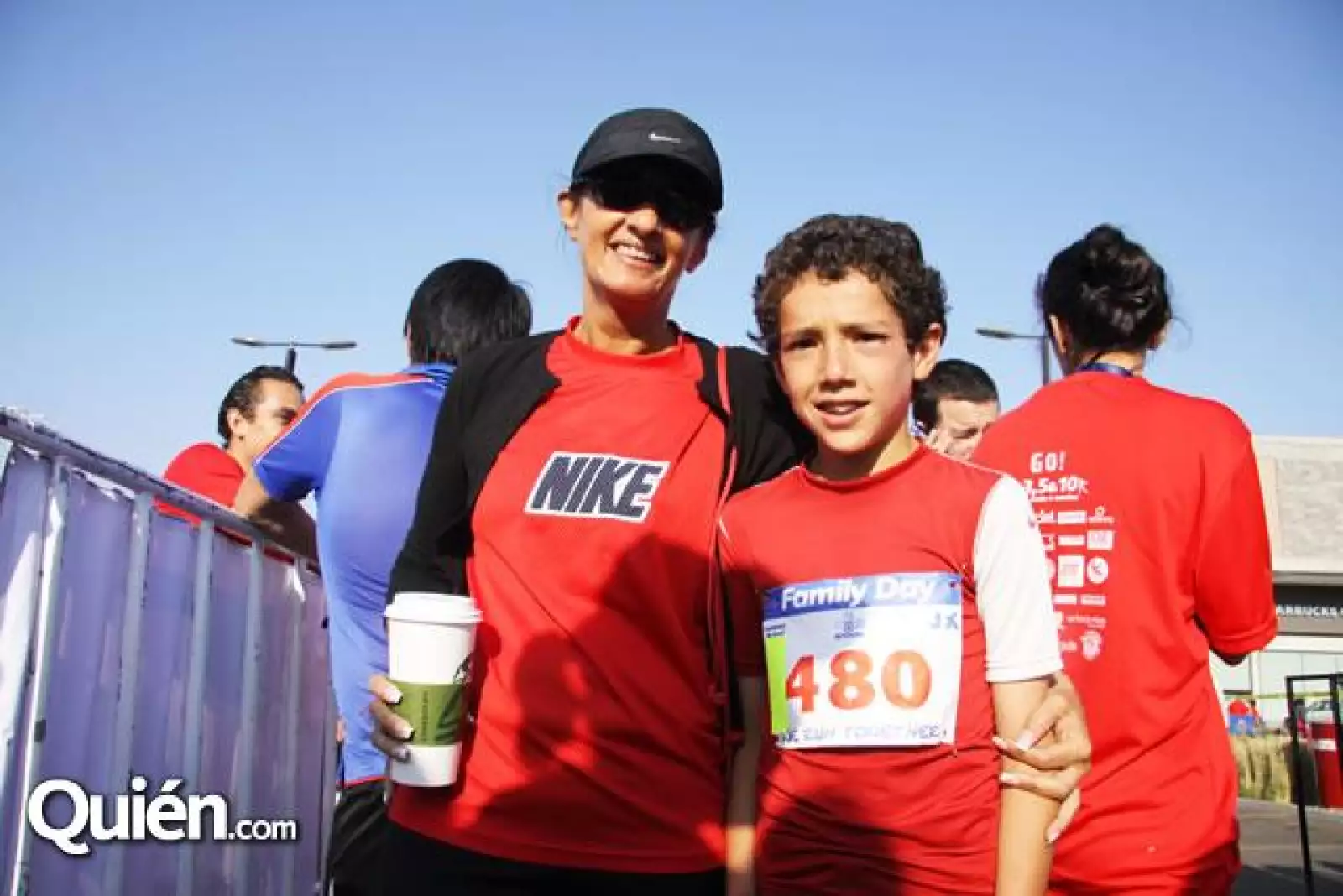 Bertha Guerrero e hijo