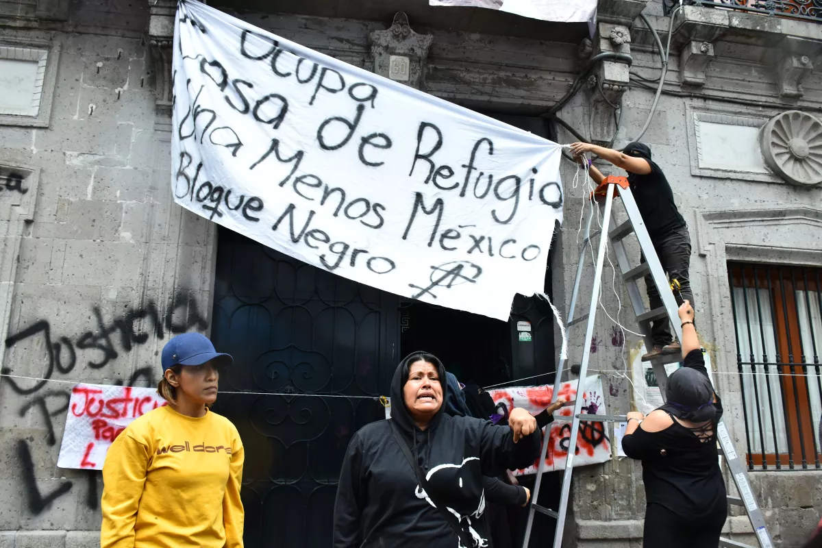 Women Protests Against Feminicides, Mexico City, Mexico - 06 Sep 2020