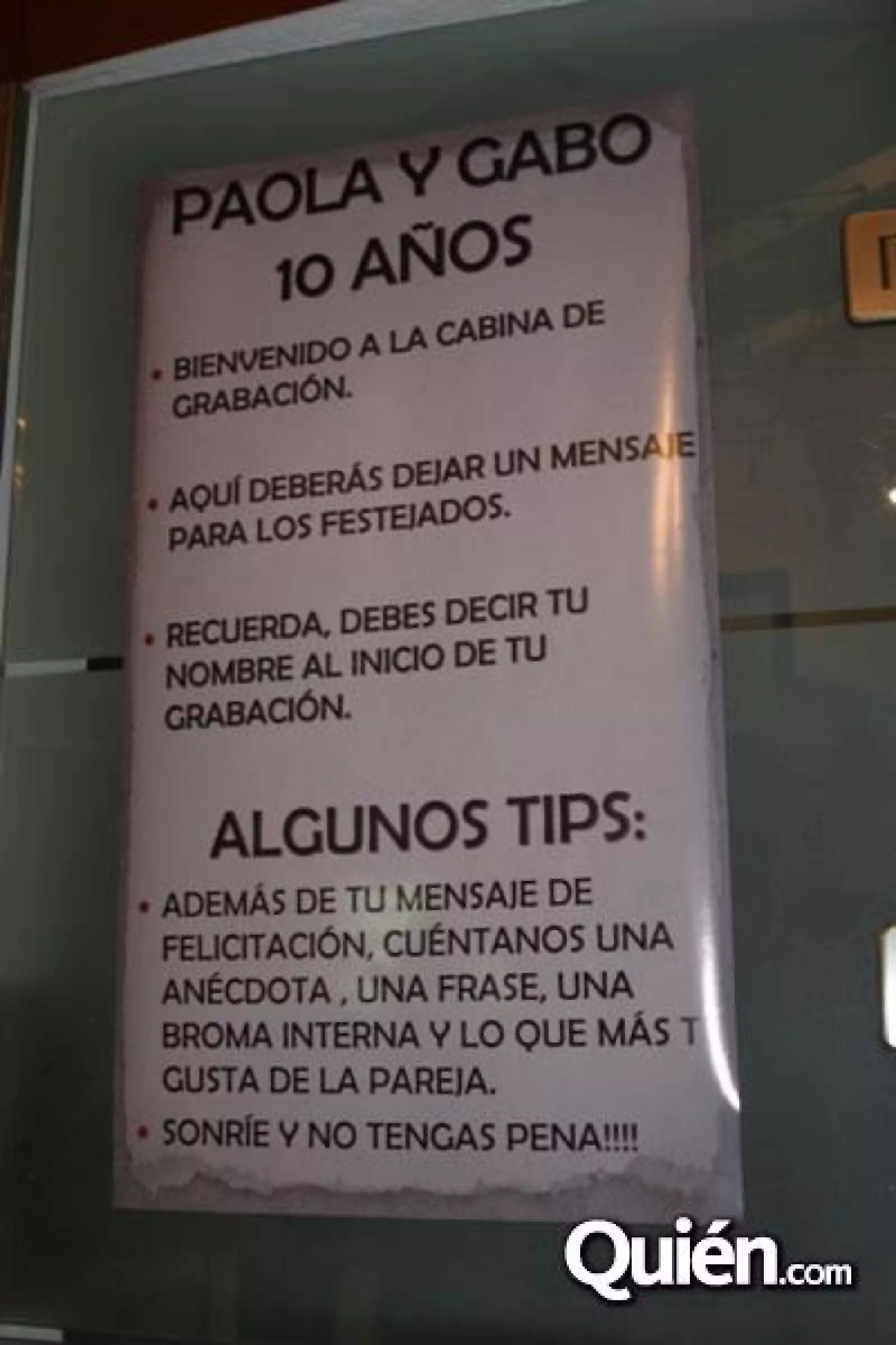 Aniversario Gabriel y Paola