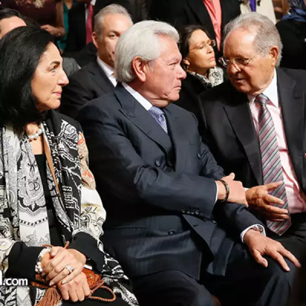Graciela Gonzalez Moreno,Carlos Hank,Olehgario Vazquez Raña