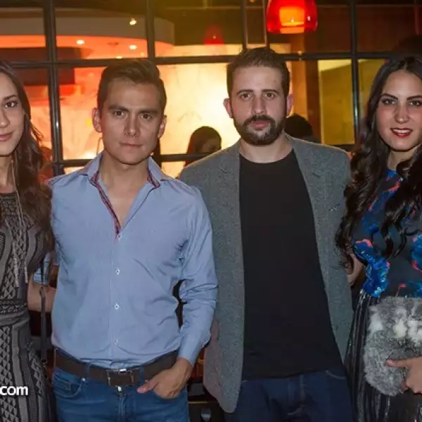 Paulina Rocha,Antonio Delgado,Manuel Silva y Iris Carrillo