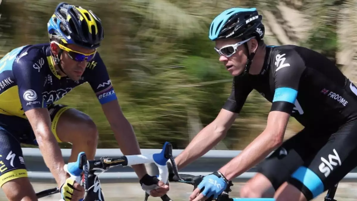 chris froome alberto contador ciclismo