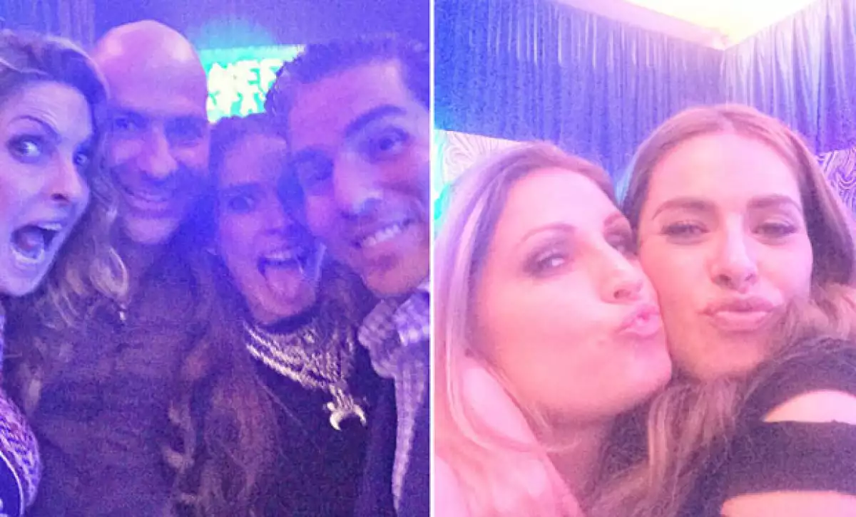 Anette Cuburo fue una de las invitadas que publicó varias fotografías con sus amigos.