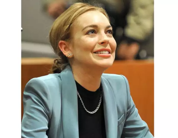 Lindsay sonrió al saber el fallo del juez.