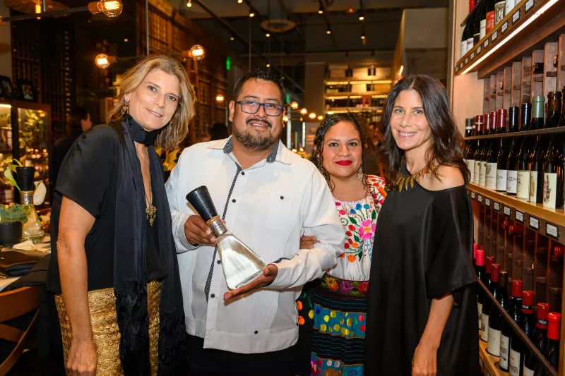 María Eladia Hagerman, Adolfo Escudero García, Silvia Romano y Maggie Galton