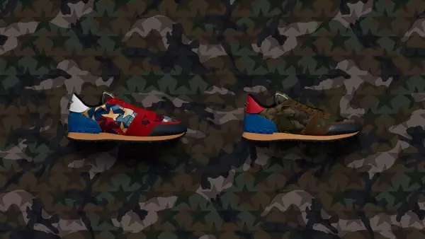 Sneakers con estilo militar