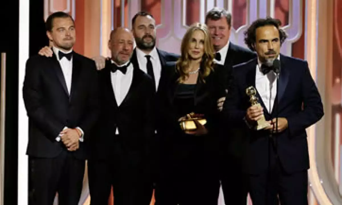González Iñárritu y el equipo de The Revenant se llevaron Mejor Película, Mejor Director y Mejor Actor. (Foto: Getty Images/Archivo)