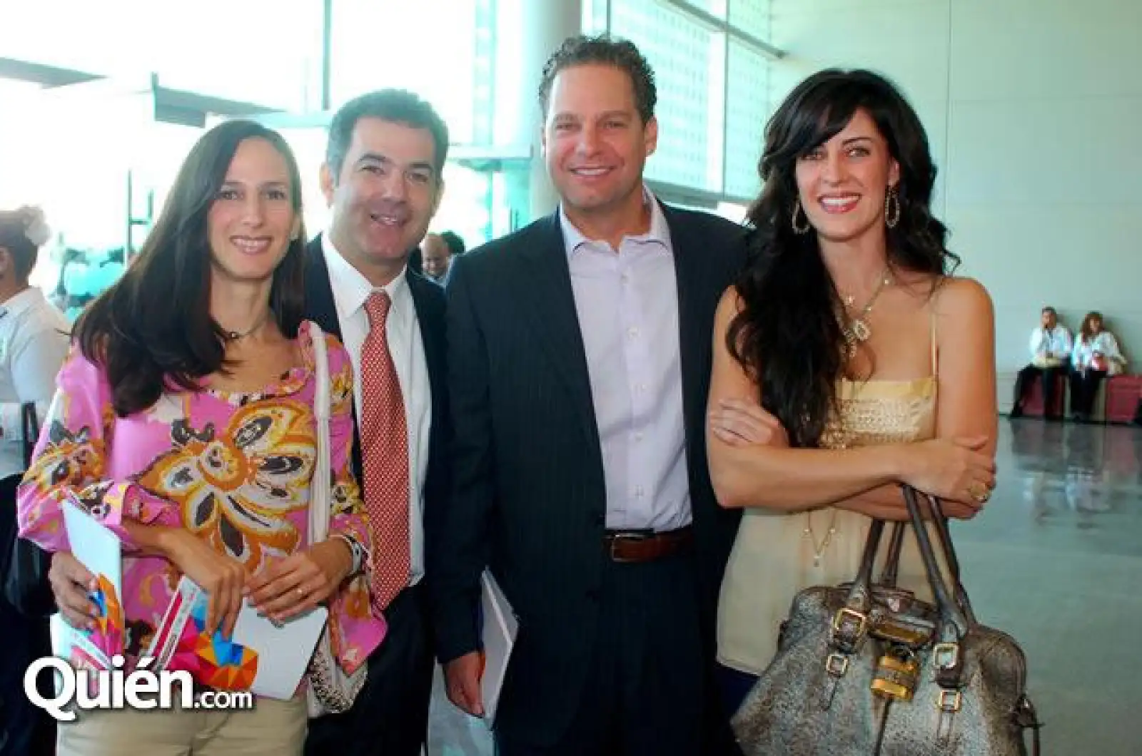 Yolanda de González,Armando González,Alberto Santos y Lilia Ortiz
