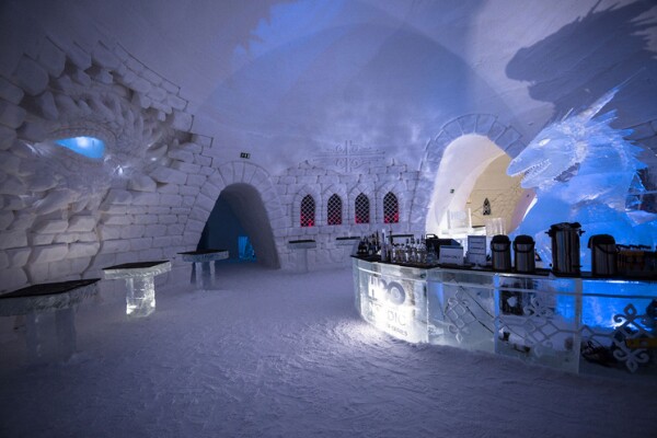 Hotel de hielo de Game Of Thrones