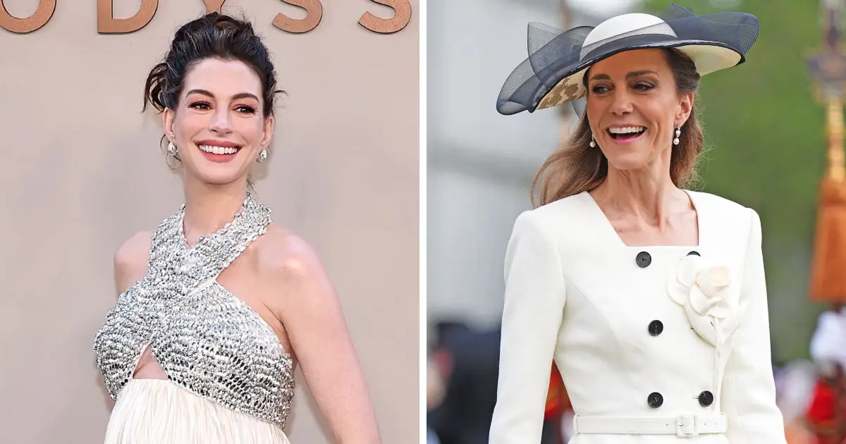 Anne Hathaway y Kate Middleton 