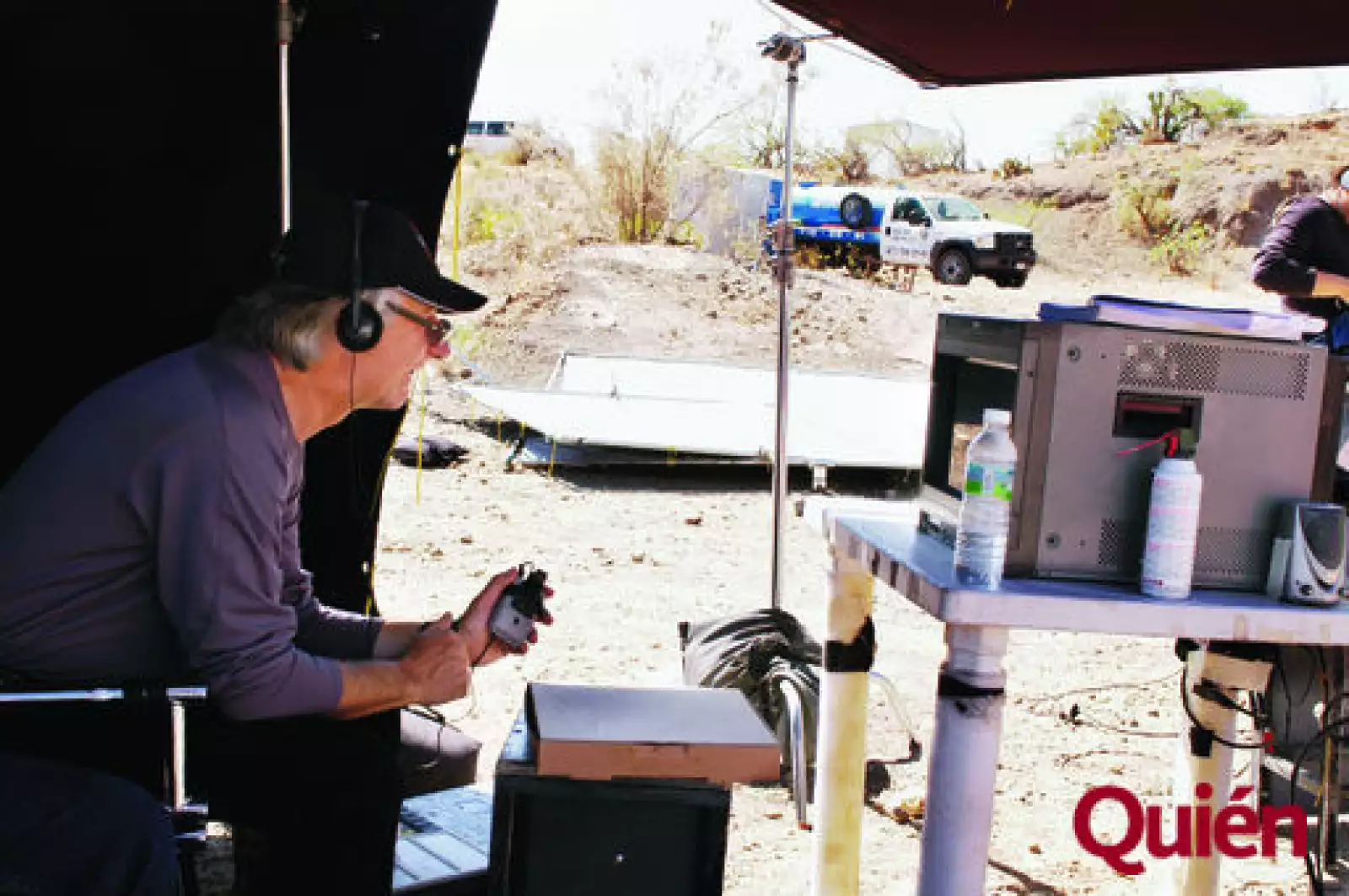 Backstage. Antonio Pelaez