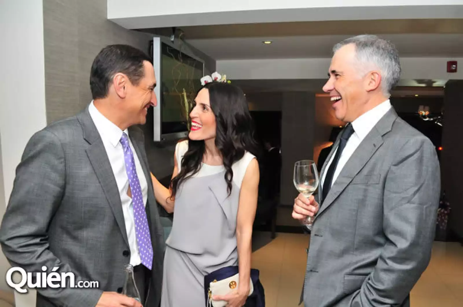 Frank Caujes, Ileana Torres y Fernando Garza