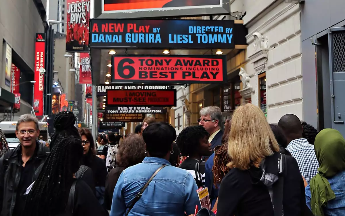 Tan solo el 25% de los espectáculos de Broadway son rentables.