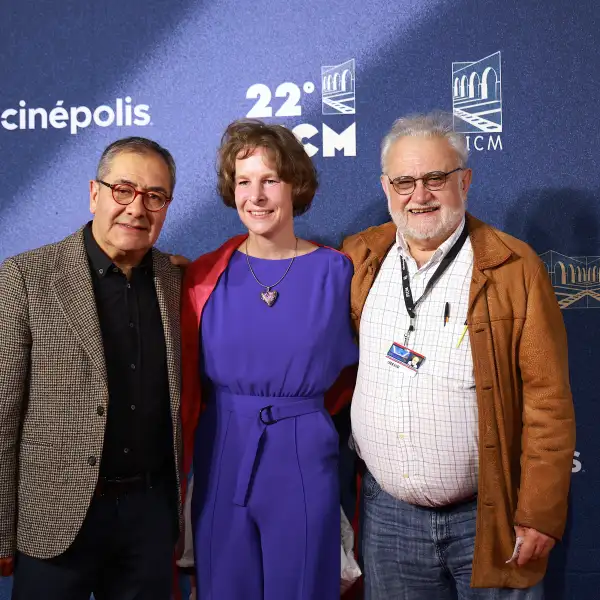 Jorge Ramírez Suárez, Bettina Stern e Iván Trujillo 