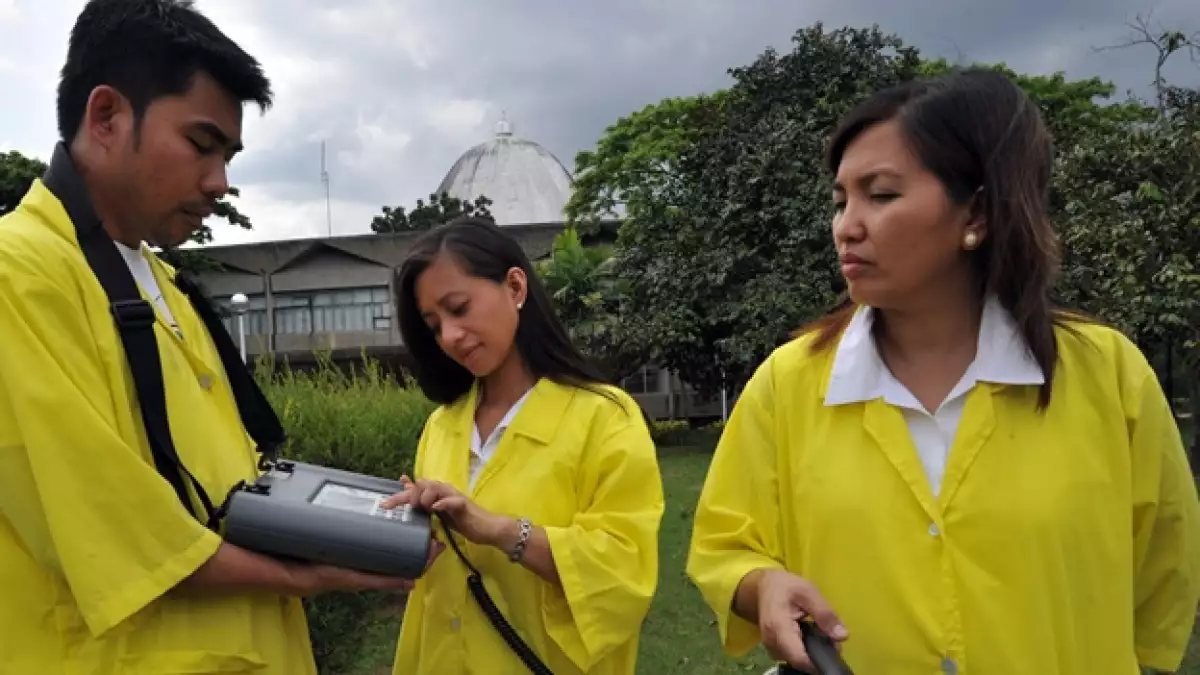 Filipinas - medición radiactividad