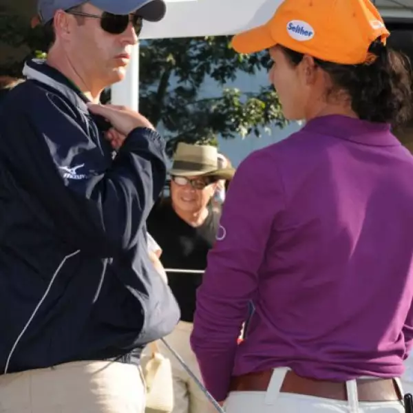 Este jueves inició el evento en el que la golfista reunió a las mejores 36 jugadoras de la Asociación Femenil de Golfistas Profesionales.