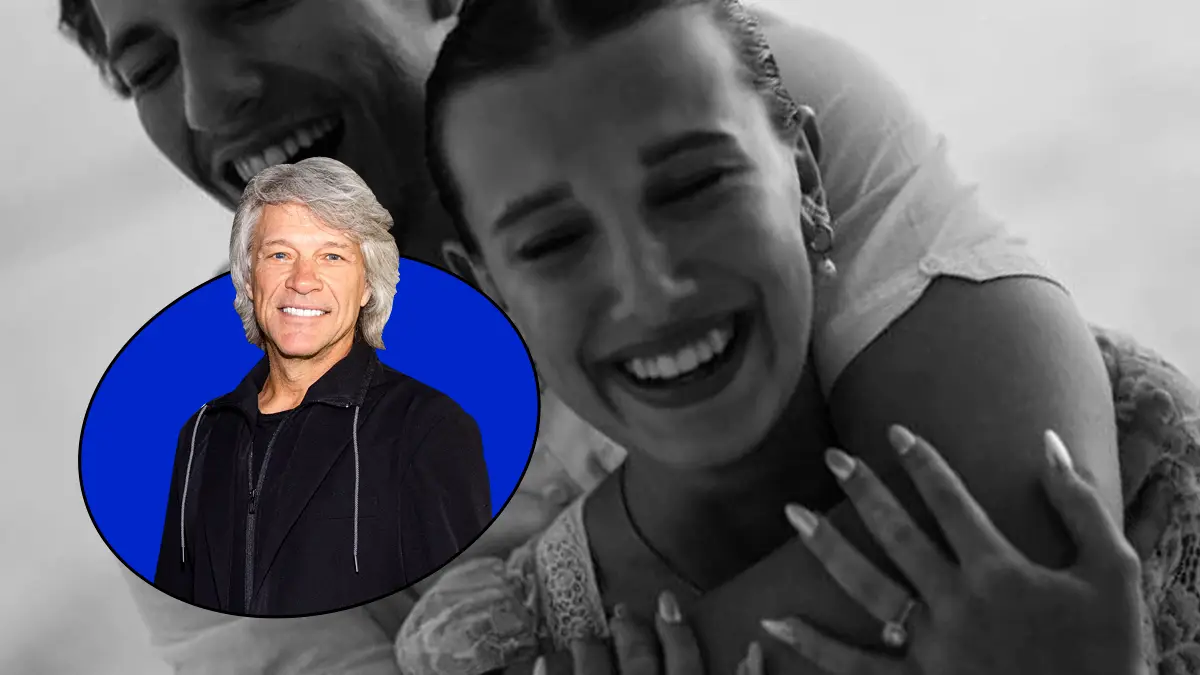 Jon Bon Jovi está feliz de que su hijo se haya comprometido con Millie. 