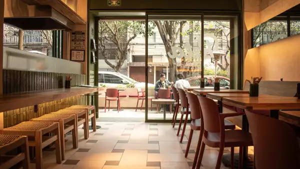 Foto del interior del restaurante Rita La Pizza Frita.