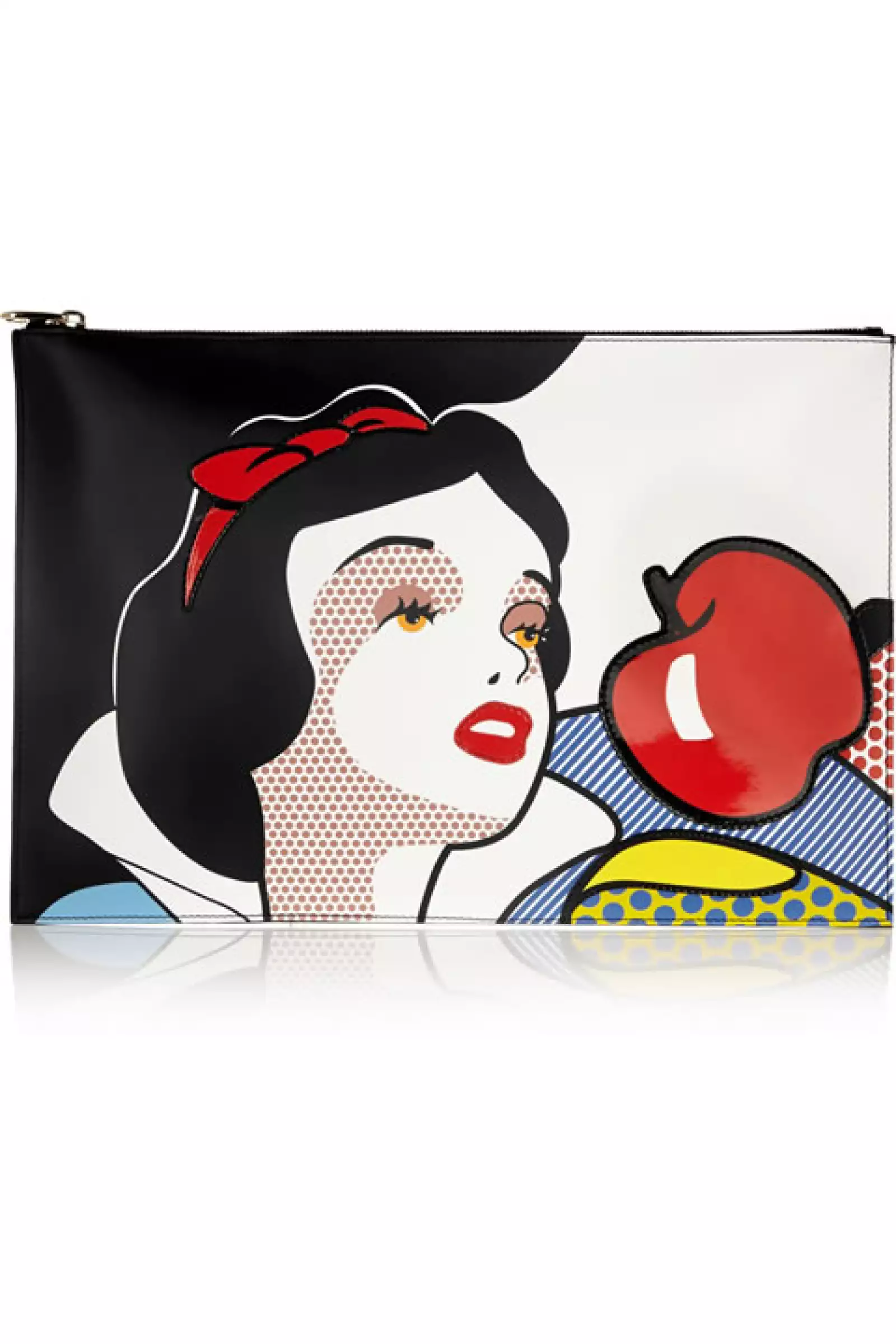 Red Valentino se inspiró en Roy Lichtenstein.