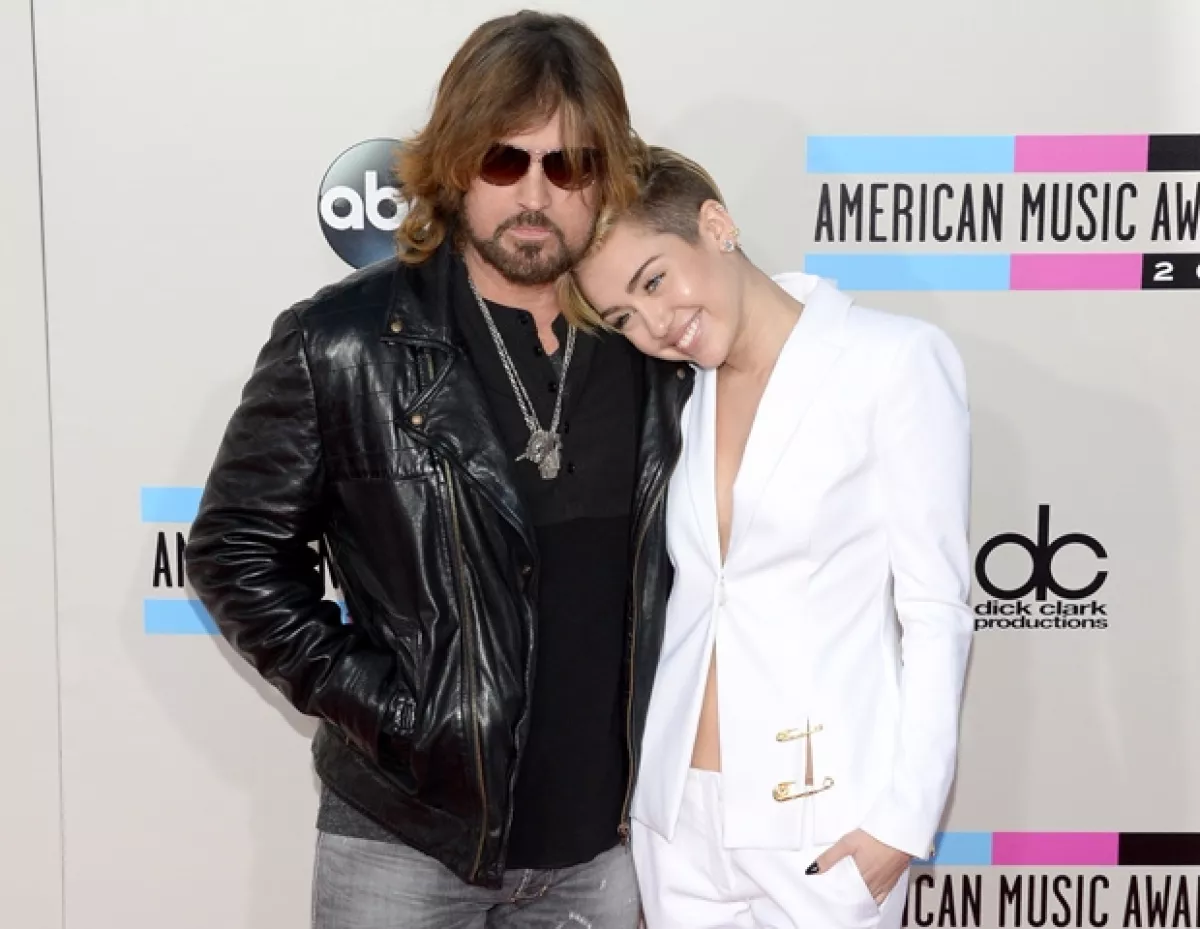Billy Ray y Miley Cyrus