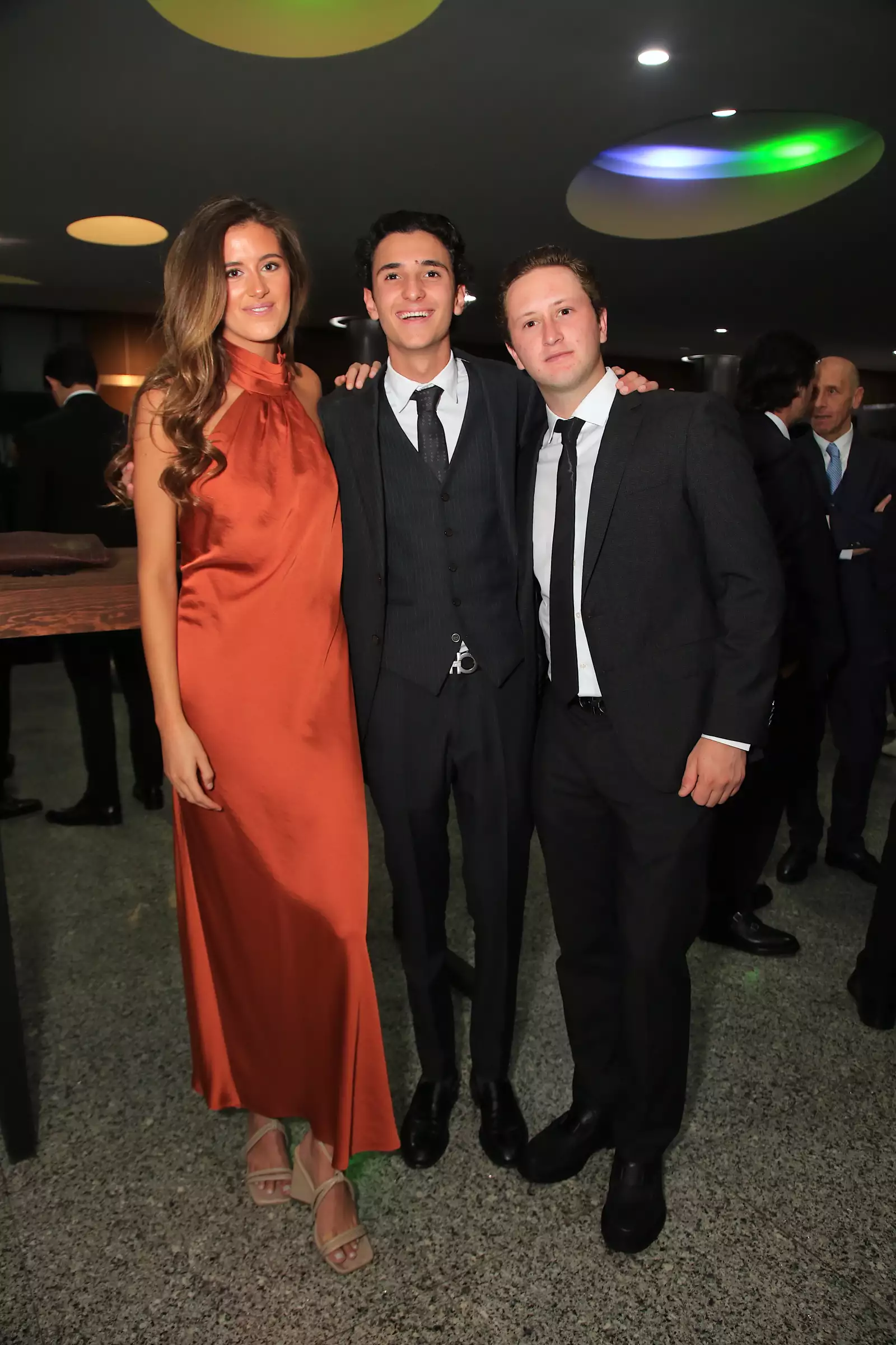 Sofía Madrazo, Nicolás Agüero y Rodrigo Pérez