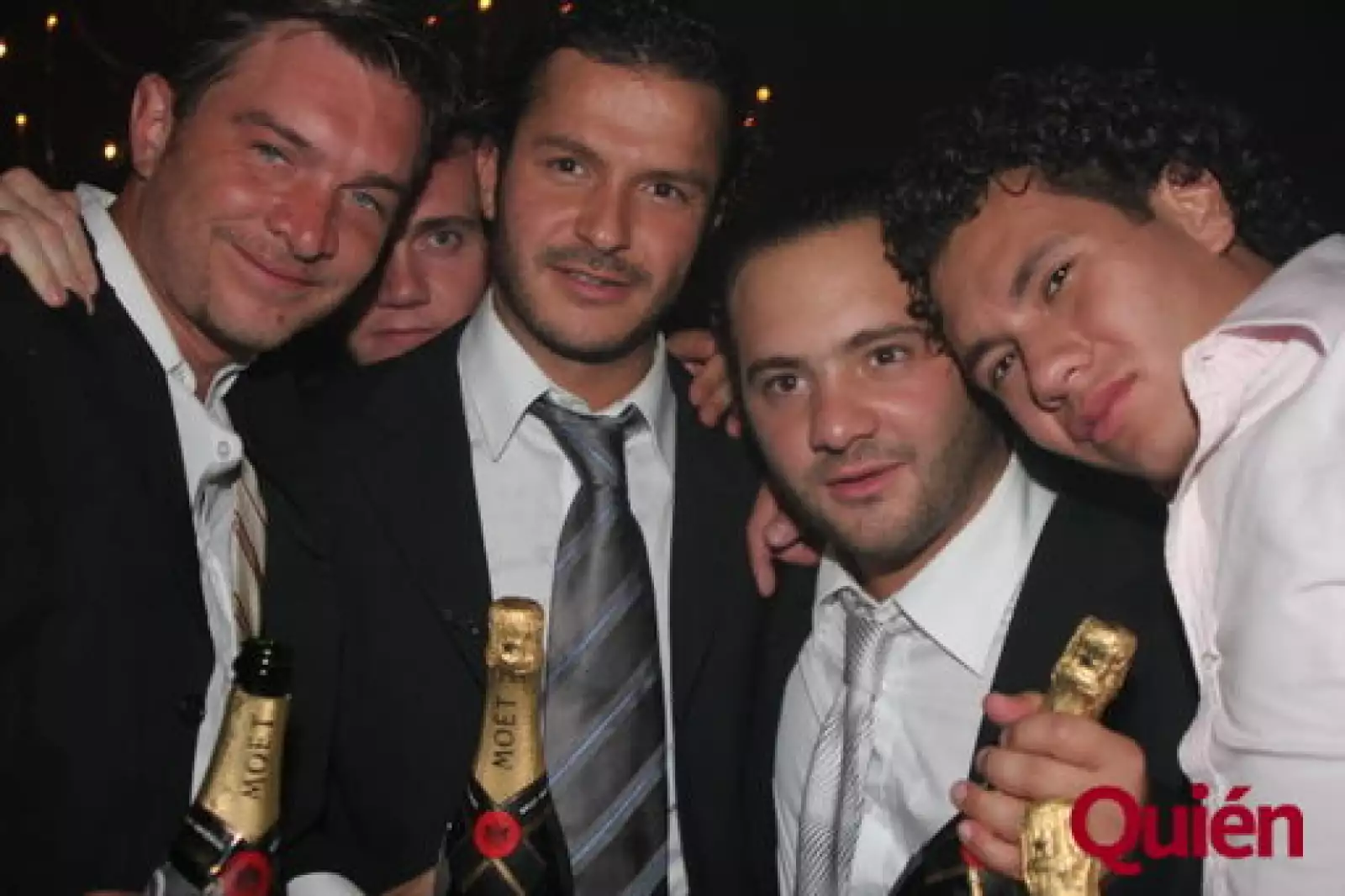 Armando Lozano, Mariano Ojeda, Miguel Nassar, Raymundo Hernandez (socios)