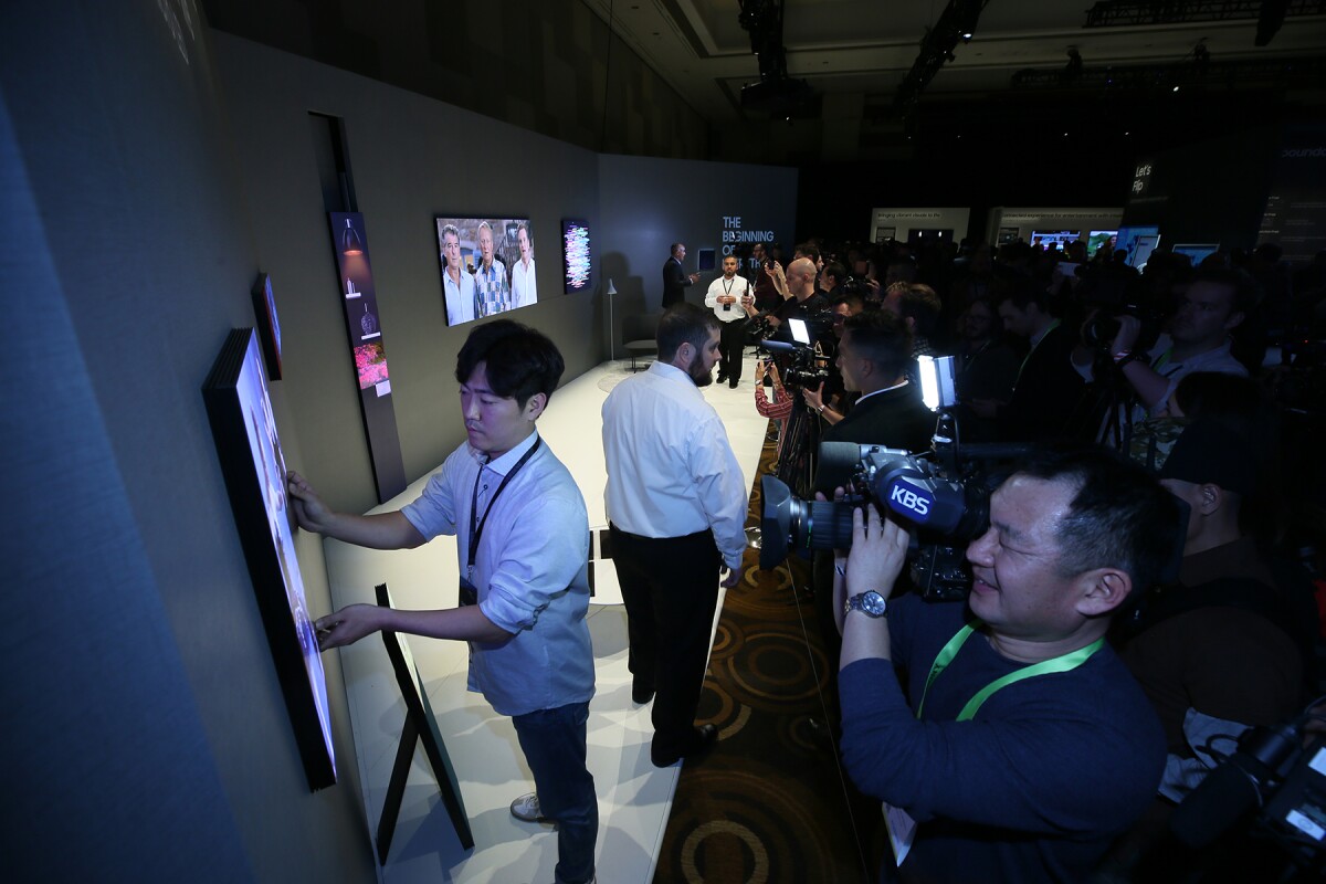 Televisores 'sin límites': la apuesta de Samsung en CES 2019
