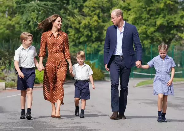 El príncipe George, la princesa Charlotte y el príncipe Louis