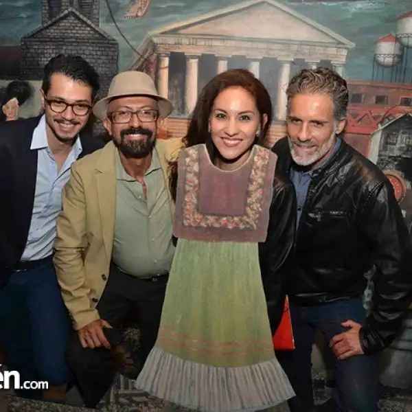 Luis Fernando Martínez,Óscar Román,Eli García Lourdes y Carlos Vizdikian