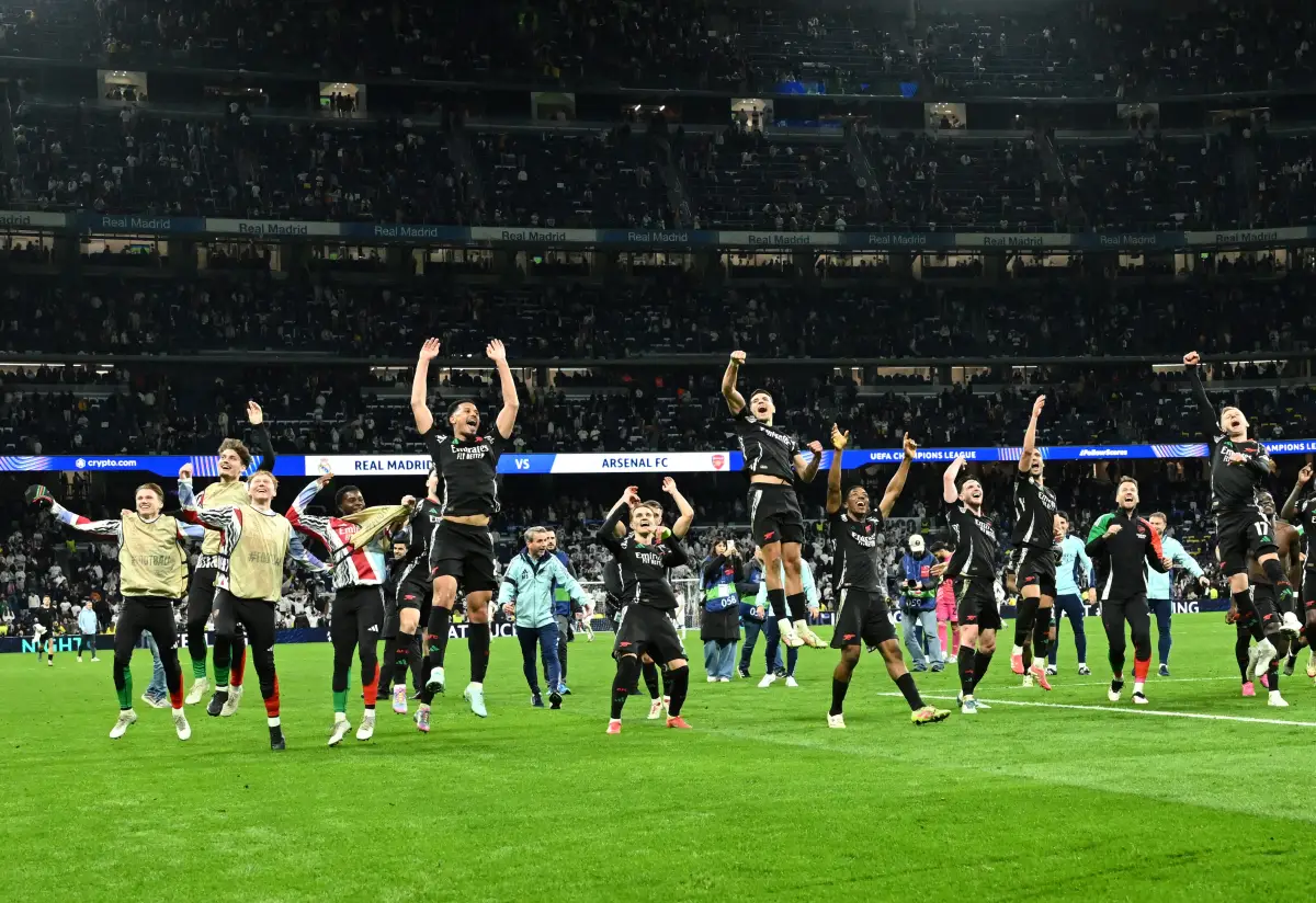 Real Madrid dice adiós a la Champions tras perder ante Arsenal en cuartos