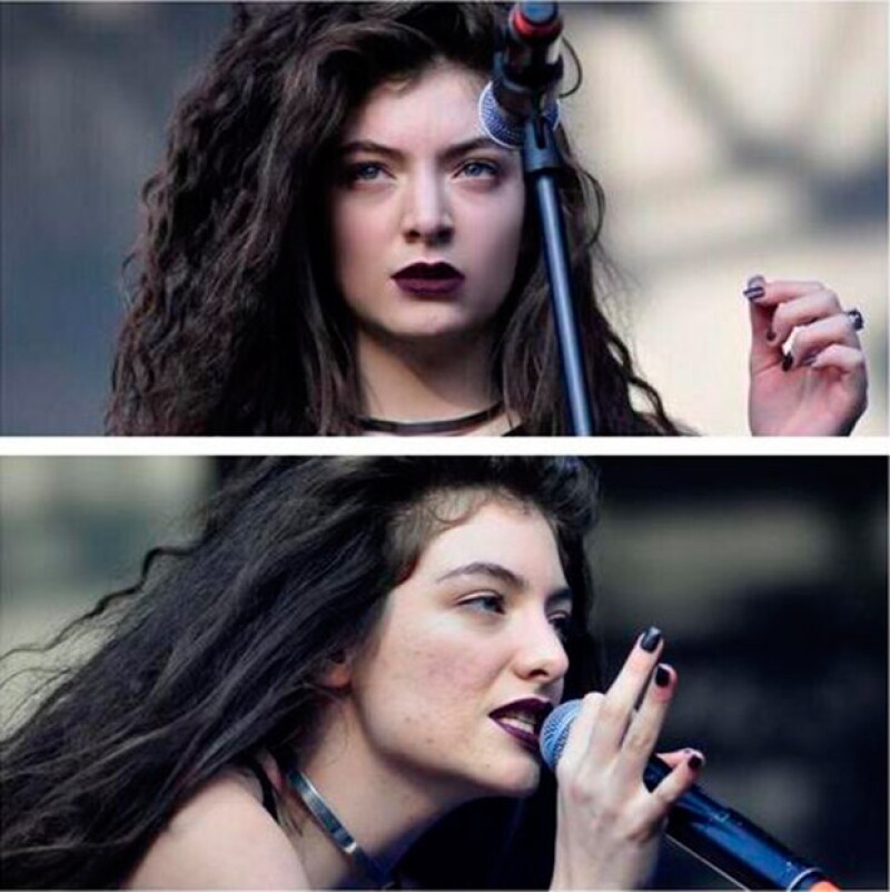 Lorde aseguró que las imperfecciones no son malas al pie de este comparativo.
