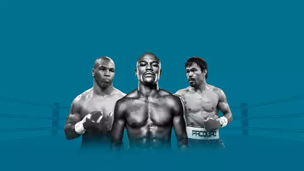 Algunos de los encuentros de Floyd Mayweather Jr., Manny Pacquiao y Mike Tyson encabezan las peleas con más ganancias en la historia de ese deporte.