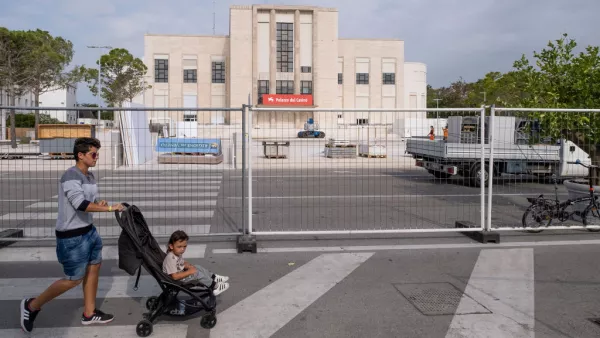 Preparation At The 77th Venice Film Festival
