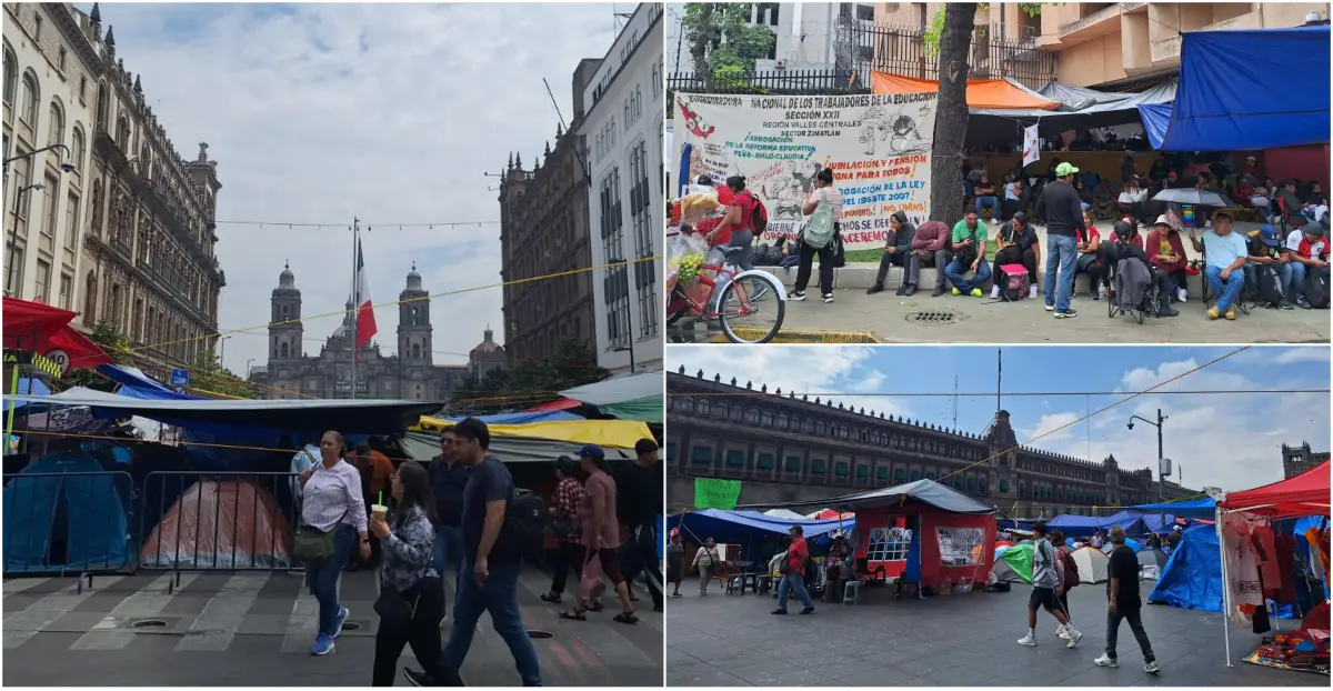 Movilizaciones de la CNTE hoy: maestros bloquean SEP, Hacienda, INE, Televisa y TvAzteca