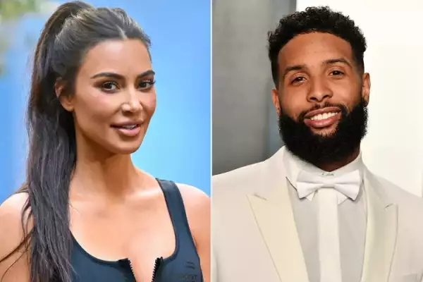 Kim Kardashian y Odell Beckham Jr.