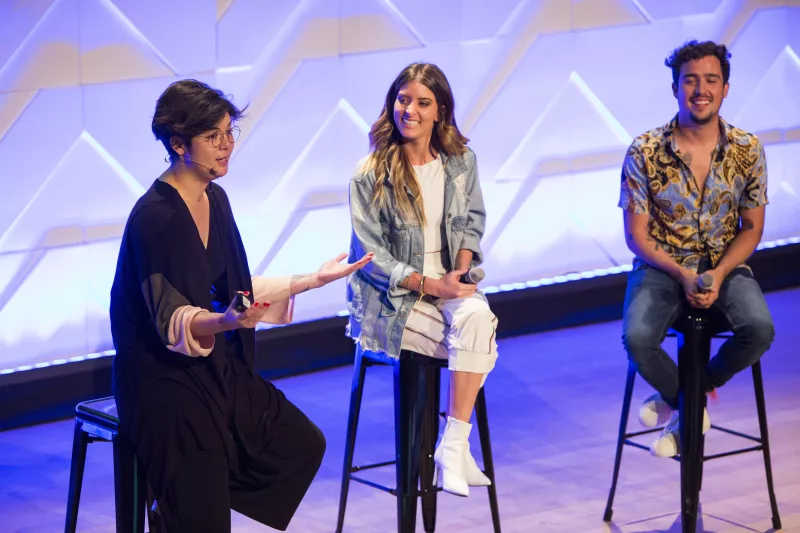 Danielle Clyde y Daniel Bautista, creadores de contenido mexicanos. 