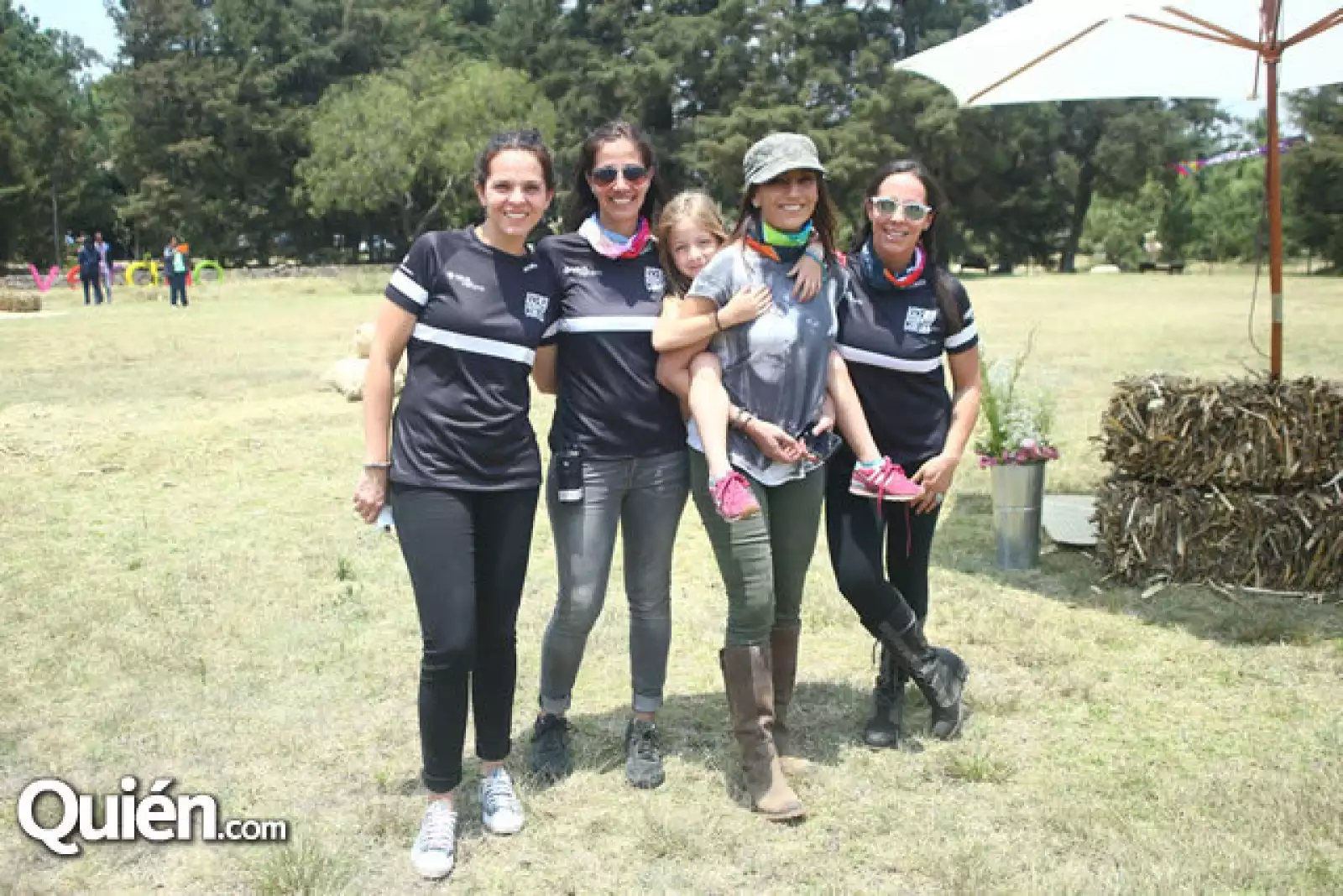 Vivian Alderete, Jimena Torres, Jacinta de la Rosa, Dinorah Climent y Sylvia Rivera