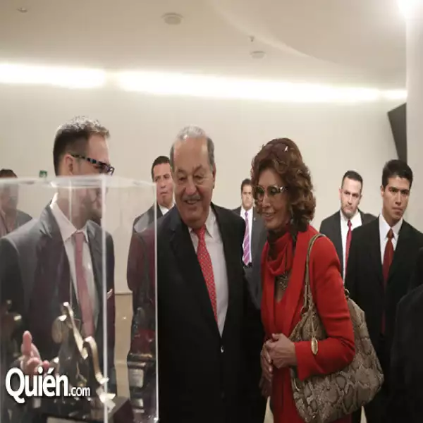 Carlos Slim,Sophia Loren